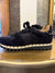 Valentino Garavani black rockstud suede camo size 38.5