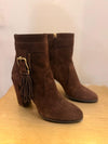 Tods brown suede boots 7/40