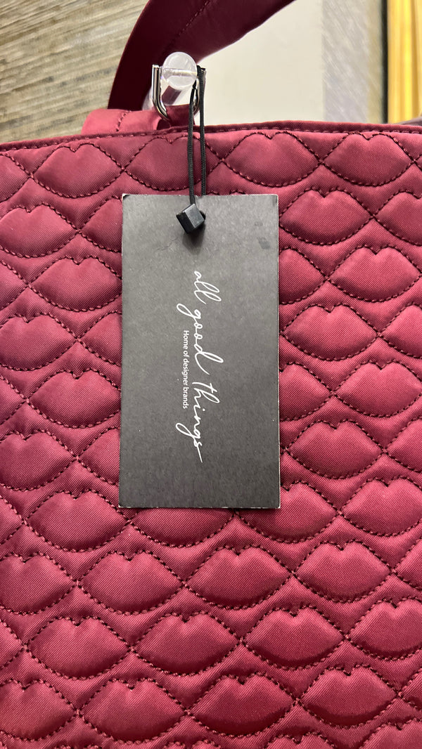 Lulu Guinness berry tote handbag