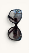Bvlgari black sunglasses inc box