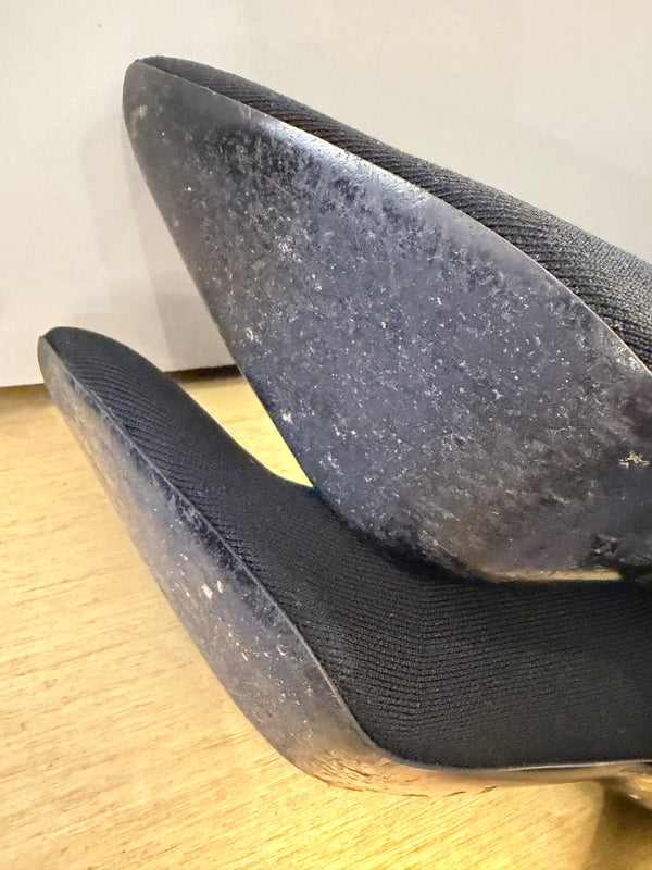 Balenciaga Black stretchy pull-on Shoe Boots Size 38.5