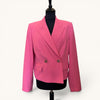 Dries Van Noten Pink Structured Jacket — Size 10