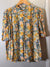 Beukjen peach floral blouse size 14