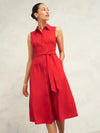 Hobbs coral shirt dress 14
