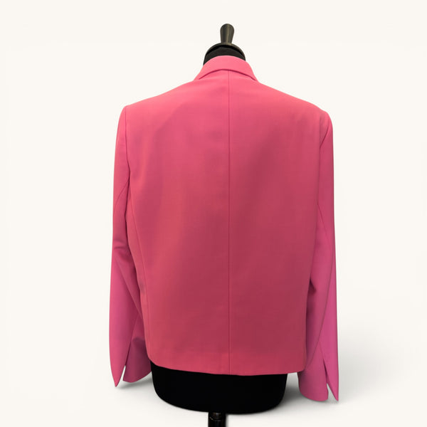 Dries Van Noten Pink Structured Jacket — Size 10