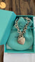 Return to Tiffany Heart Tag Charm bracelet in Silver