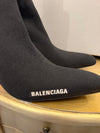 Balenciaga Black stretchy pull-on Shoe Boots Size 38.5