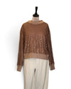 Zara Gold Sequin Knit, Size L