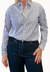 Ralph Lauren blue stripe shirt size small