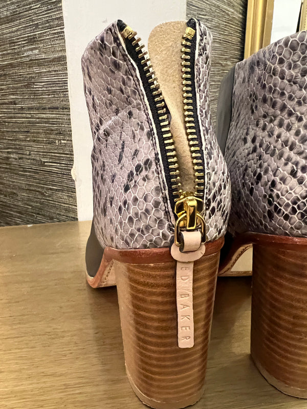 Ted Baker black boots size 6