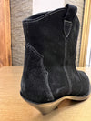 Mint Velvet Black suede ankle boots size 39