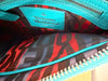 Vivienne Westwood turquoise wristlet- clutch