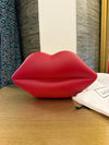 Lulu Guinness Matt Lips clutch