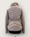 Barbour beige puffa jacket size 8