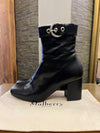 Mulberry Claudia buckle Black boots size 6