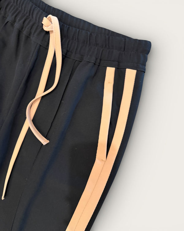 Reiss navy cropped trousers 8R