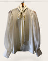 Holland Cooper cream blouse size 14