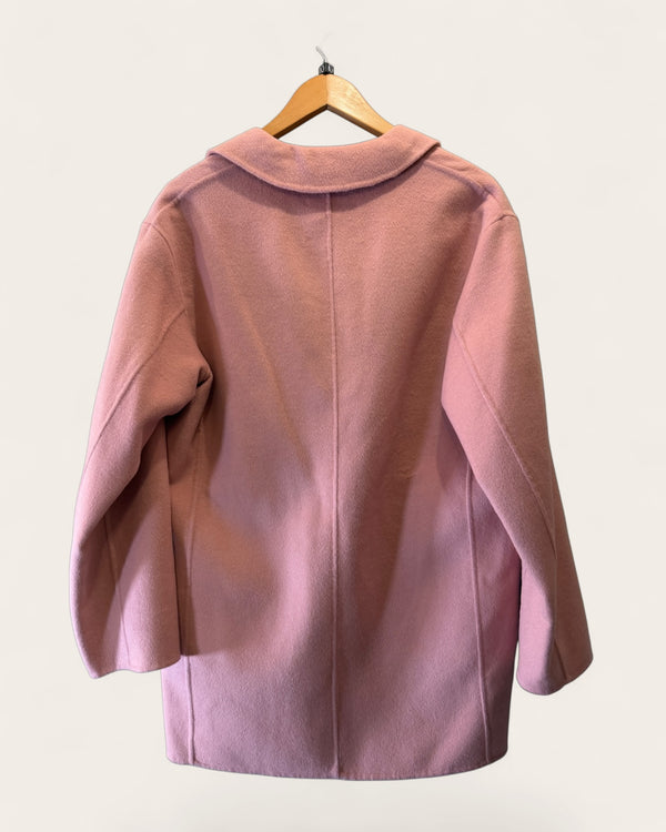 Autograph Pink wool coat size 10