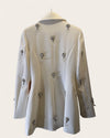Odd Muse Ivory jewelled Jacket size XS