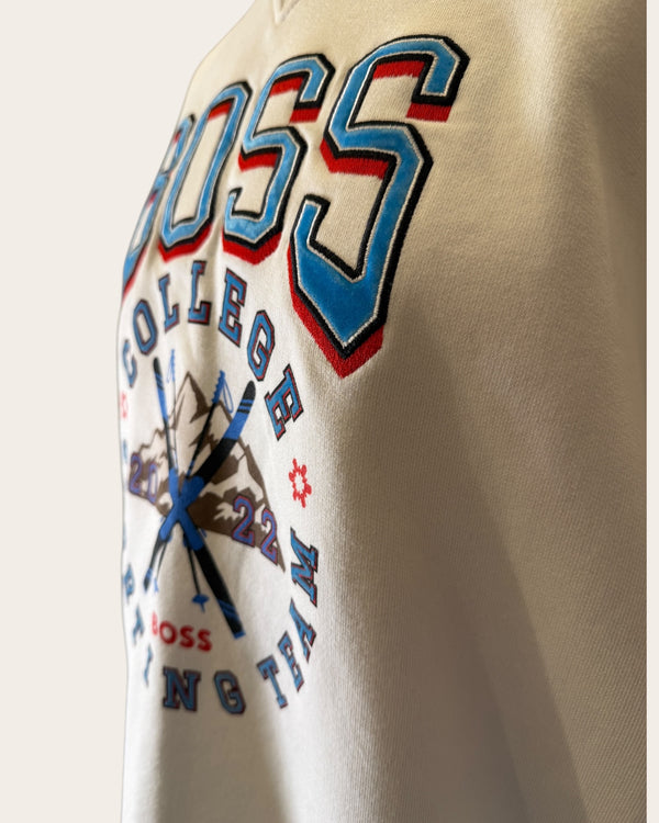 BOSS white sweatshirt size large