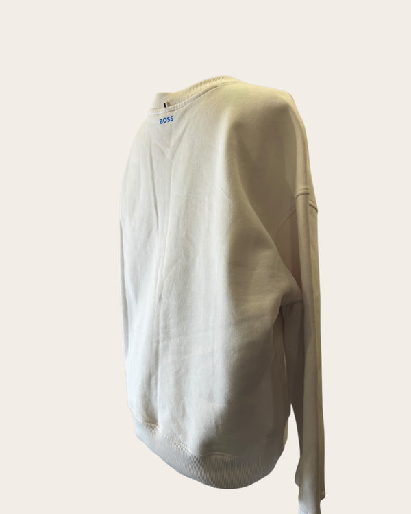 BOSS white sweatshirt size large
