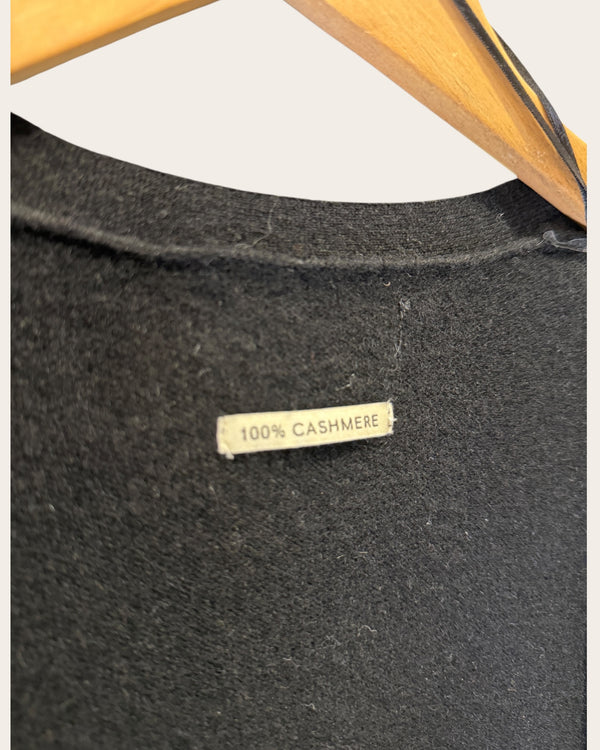 Cashmere black cardigan Size Medium
