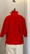 Self portrait red short sleeve knit size Large