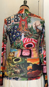 Desigual long sleeve T-shirt size small