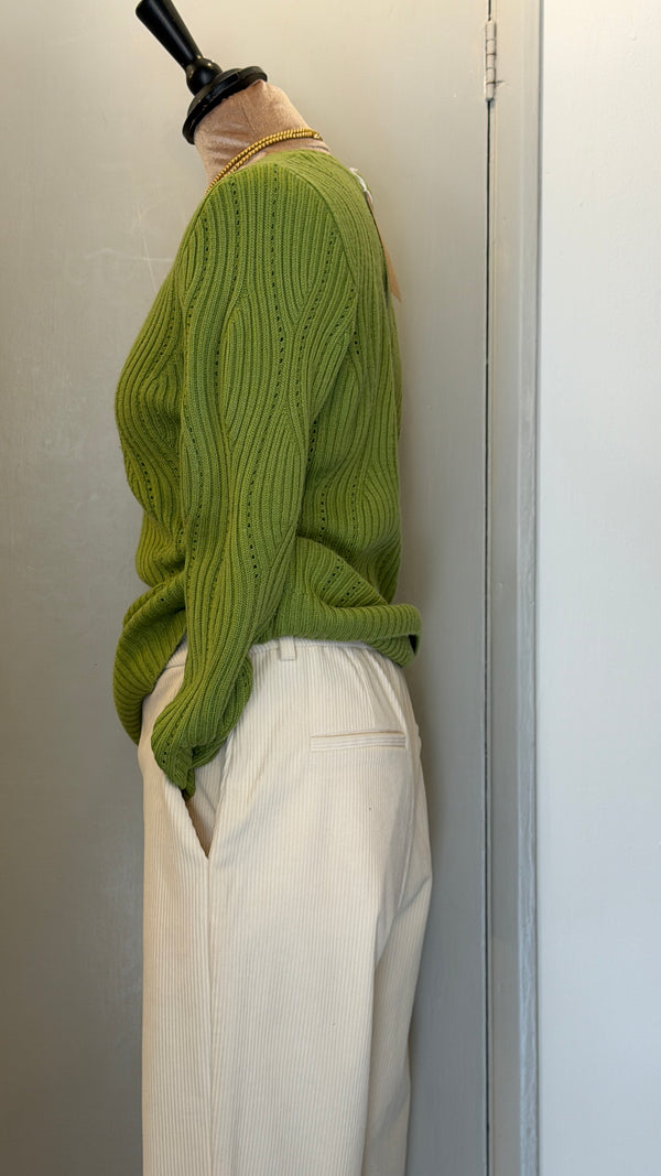 Betty Barclay lime green knit size 12