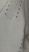 Soaked cream knit Size small