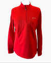 Odlo 3/4 zip red top Size Medium