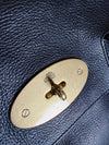 Mulberry Black grained leather Bayswater