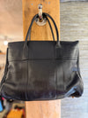 Mulberry Black grained leather Bayswater