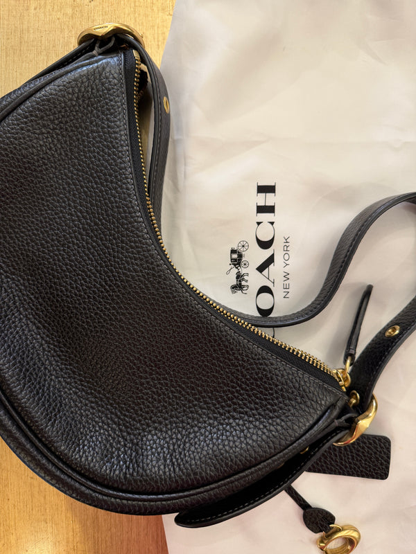 Coach Luna Black leather handbag