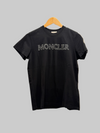 Moncler Black LOGO T-Shirtsize small