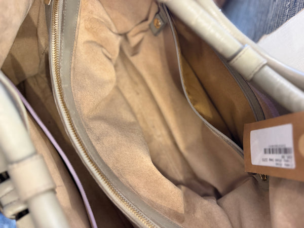 Jimmy Choo Stone leather tote vintage handbag