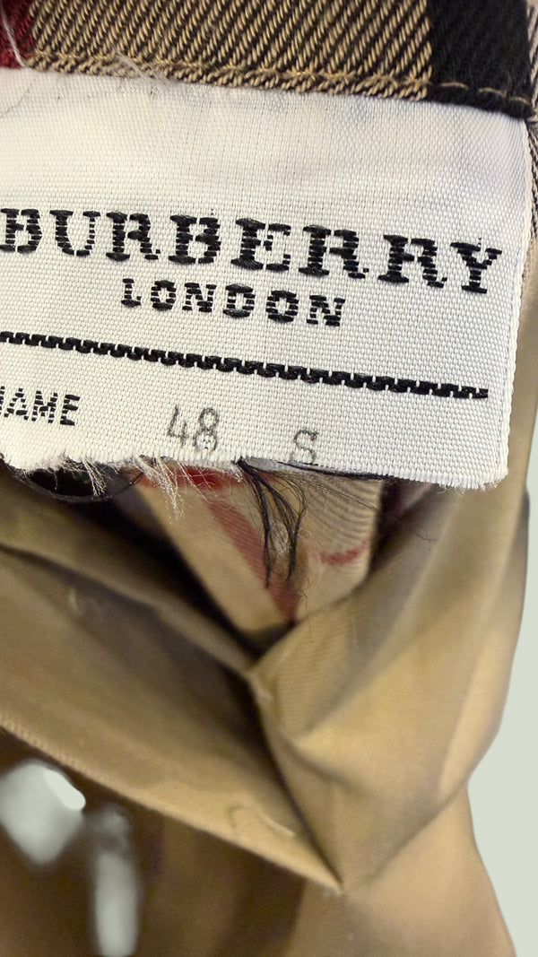Burberry unisex mac size 48/14