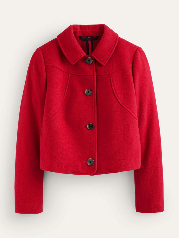 Boden pink jacket size 12