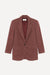 BA+SH Ckost burgundy herringbone jacket size 1