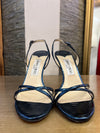 Jimmy choo Blue Metallic sandals size 38/5