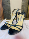 Jimmy choo Blue Metallic sandals size 38/5