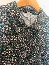 Part two floral green shirt size 10