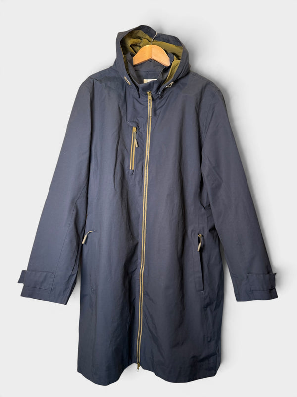 SeaSalt Coverak Navy waterproof jacket size 18/20
