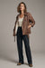 Free people leather jacket size medium