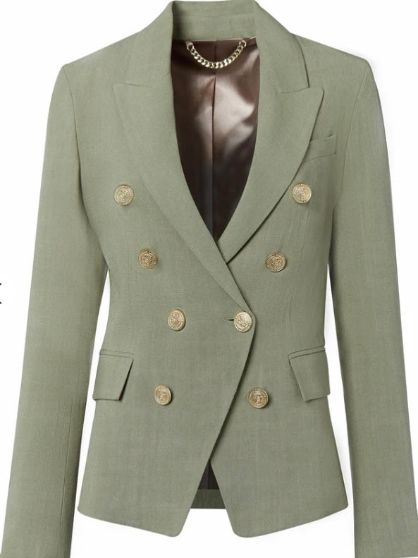 Holland Copper Green blazer size 8