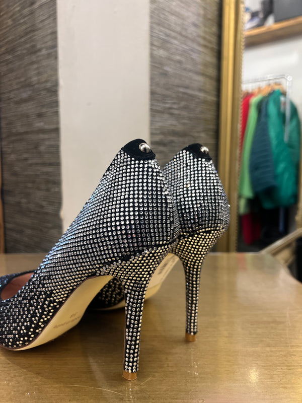 Mode in pelle diamante shoes 5