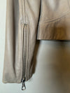 S.E.T stone leather jacket Size 10