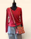 Ralph Lauren red knit jumper Size Medium