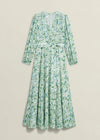 Hobbs green dress 8