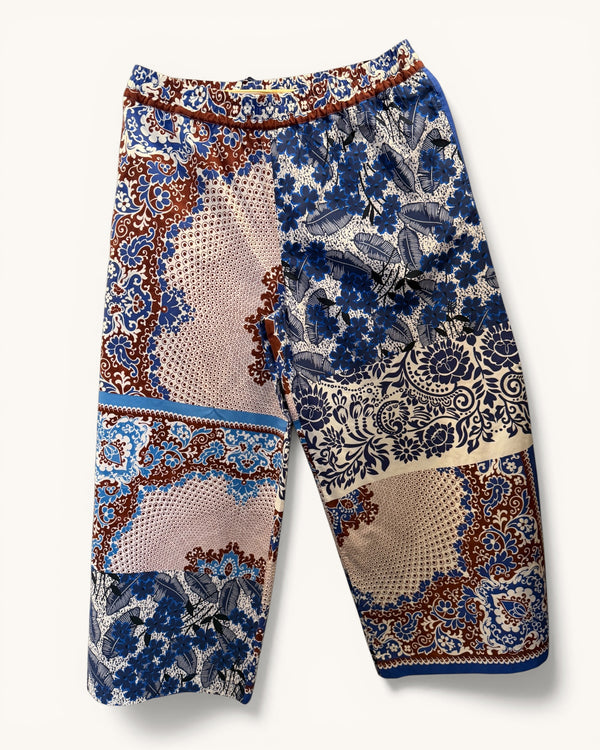 MAXMARA weekend blue wide trousers size 14
